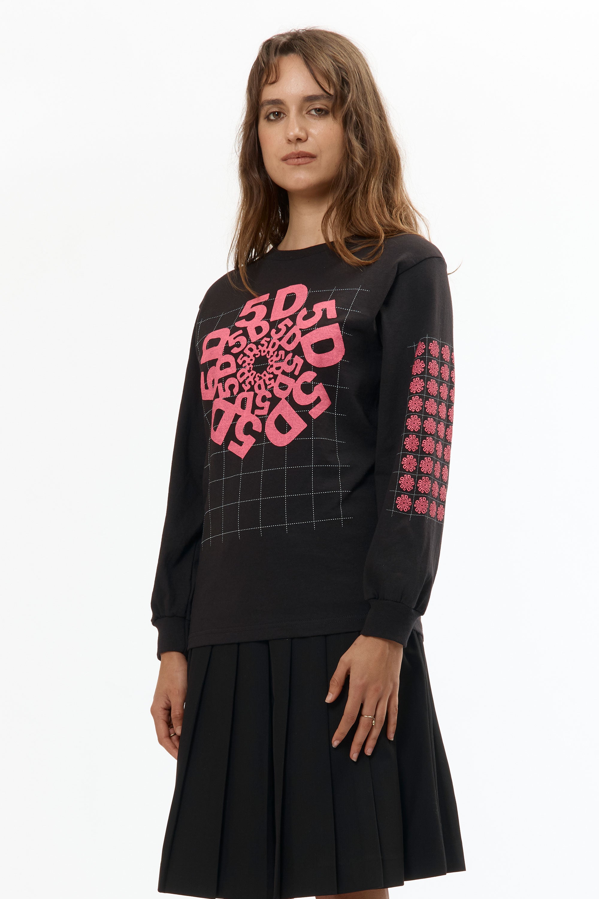 The 5D LONGSLEEVE TEE BLACK available online with global shipping, and in PAM Stores Melbourne and Sydney.