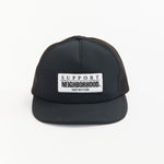 The MESH CAP 1 BLACK available online with global shipping, and in PAM Stores Melbourne and Sydney.