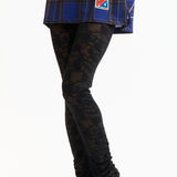 The HYSTERIC ROSE LEGGINGS BLACK available online with global shipping, and in PAM Stores Melbourne and Sydney.