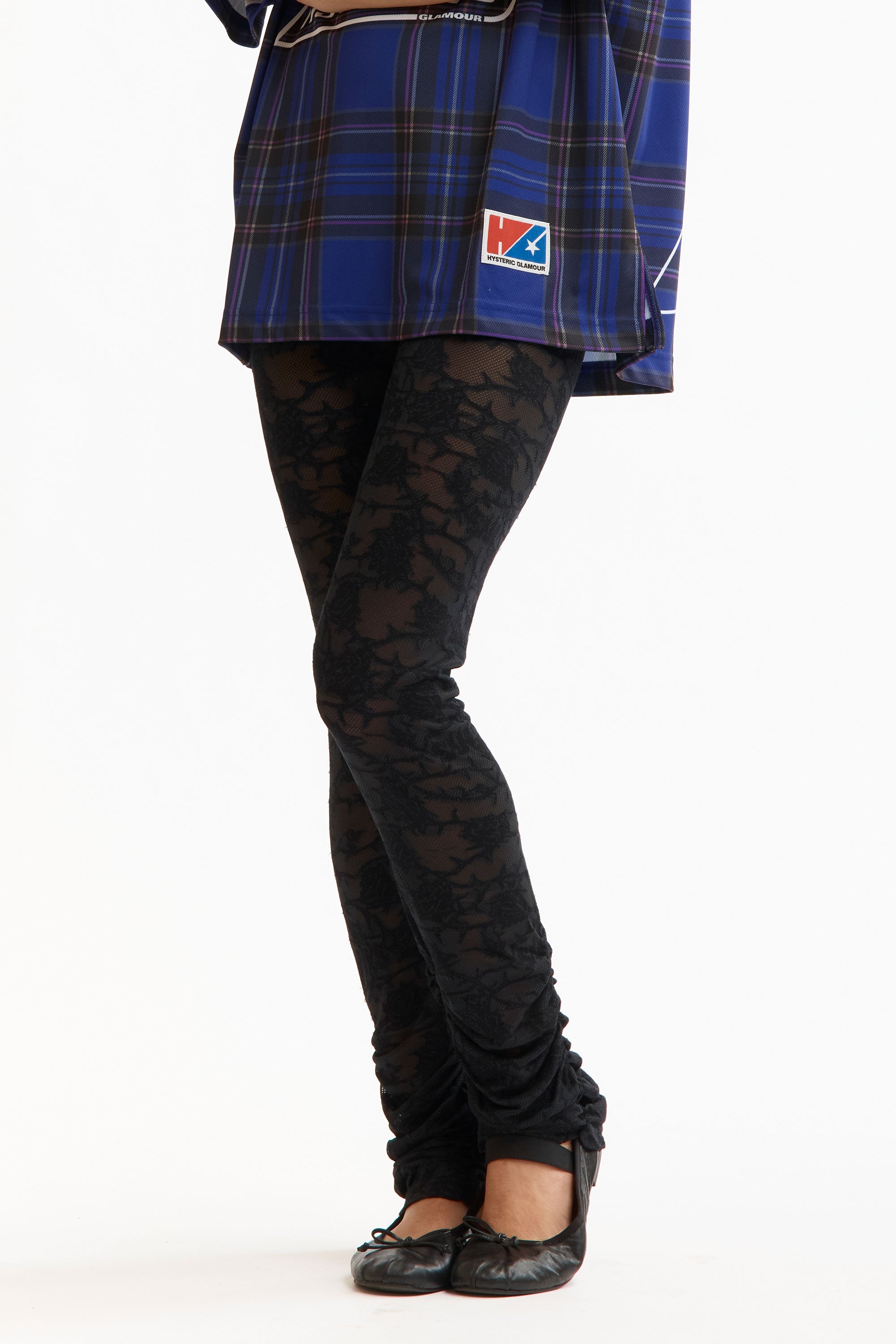 The HYSTERIC ROSE LEGGINGS BLACK available online with global shipping, and in PAM Stores Melbourne and Sydney.