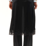 The BLACK LINGERIE TROUSER available online with global shipping, and in PAM Stores Melbourne and Sydney.