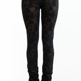 The HYSTERIC ROSE LEGGINGS BLACK available online with global shipping, and in PAM Stores Melbourne and Sydney.