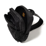 The ONE SHOULDER BAG BLACK available online with global shipping, and in PAM Stores Melbourne and Sydney.