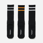 The SS26 CLASSIC 3PACK SOCKS BLACK available online with global shipping, and in PAM Stores Melbourne and Sydney.