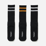 The SS26 CLASSIC 3PACK SOCKS BLACK available online with global shipping, and in PAM Stores Melbourne and Sydney.