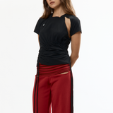 The RUCHED SS TEE available online with global shipping, and in PAM Stores Melbourne and Sydney.