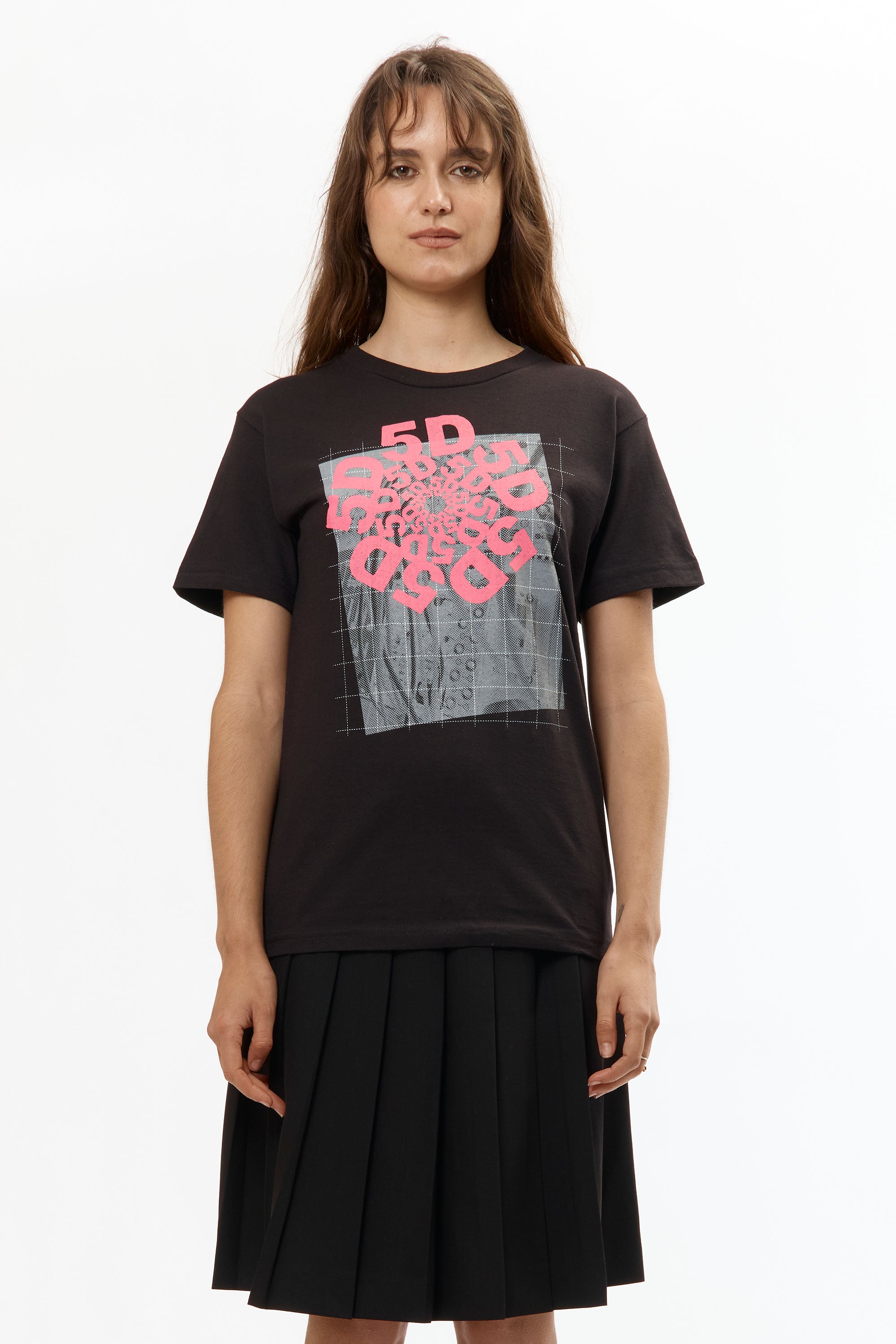 The 5D SHORT SLEEVE TEE BLACK available online with global shipping, and in PAM Stores Melbourne and Sydney.