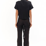 The Scrunch Tie T-Shirt Black available online with global shipping, and in PAM Stores Melbourne and Sydney.