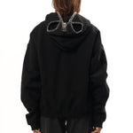 The HAND-STITCHED FULL ZIP HOODIE available online with global shipping, and in PAM Stores Melbourne and Sydney.