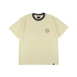 The BLIND DACHSHUND T-SHIRT YELLOW available online with global shipping, and in PAM Stores Melbourne and Sydney.