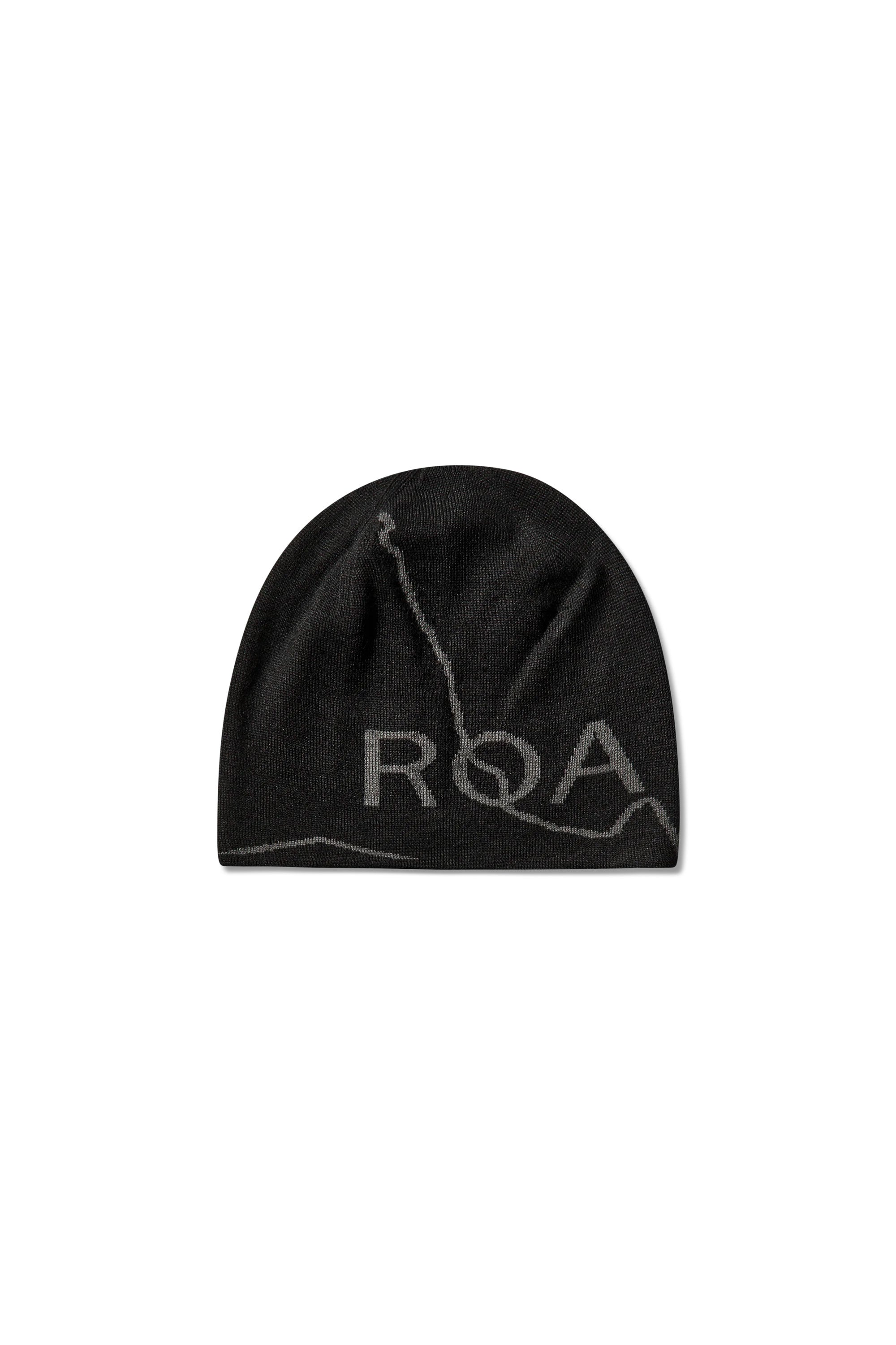 The Logo Wool Beanie Deep Black available online with global shipping, and in PAM Stores Melbourne and Sydney.