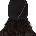 The Logo Wool Beanie Deep Black available online with global shipping, and in PAM Stores Melbourne and Sydney.