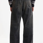 The SS26 WASHED DENIM DP WIDE PANTS BLACK available online with global shipping, and in PAM Stores Melbourne and Sydney.