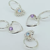 The BLUE CRUSH EARRING (SINGLE) available online with global shipping, and in PAM Stores Melbourne and Sydney.