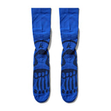 The SS26 Bones Logo Q-Skin® Technical Socks Blue available online with global shipping, and in PAM Stores Melbourne and Sydney.