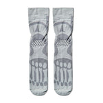 The SS26 Bones Logo Q-Skin® Technical Crew Socks Light Grey available online with global shipping, and in PAM Stores Melbourne and Sydney.