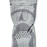 The SS26 Bones Logo Q-Skin® Technical Crew Socks Light Grey available online with global shipping, and in PAM Stores Melbourne and Sydney.