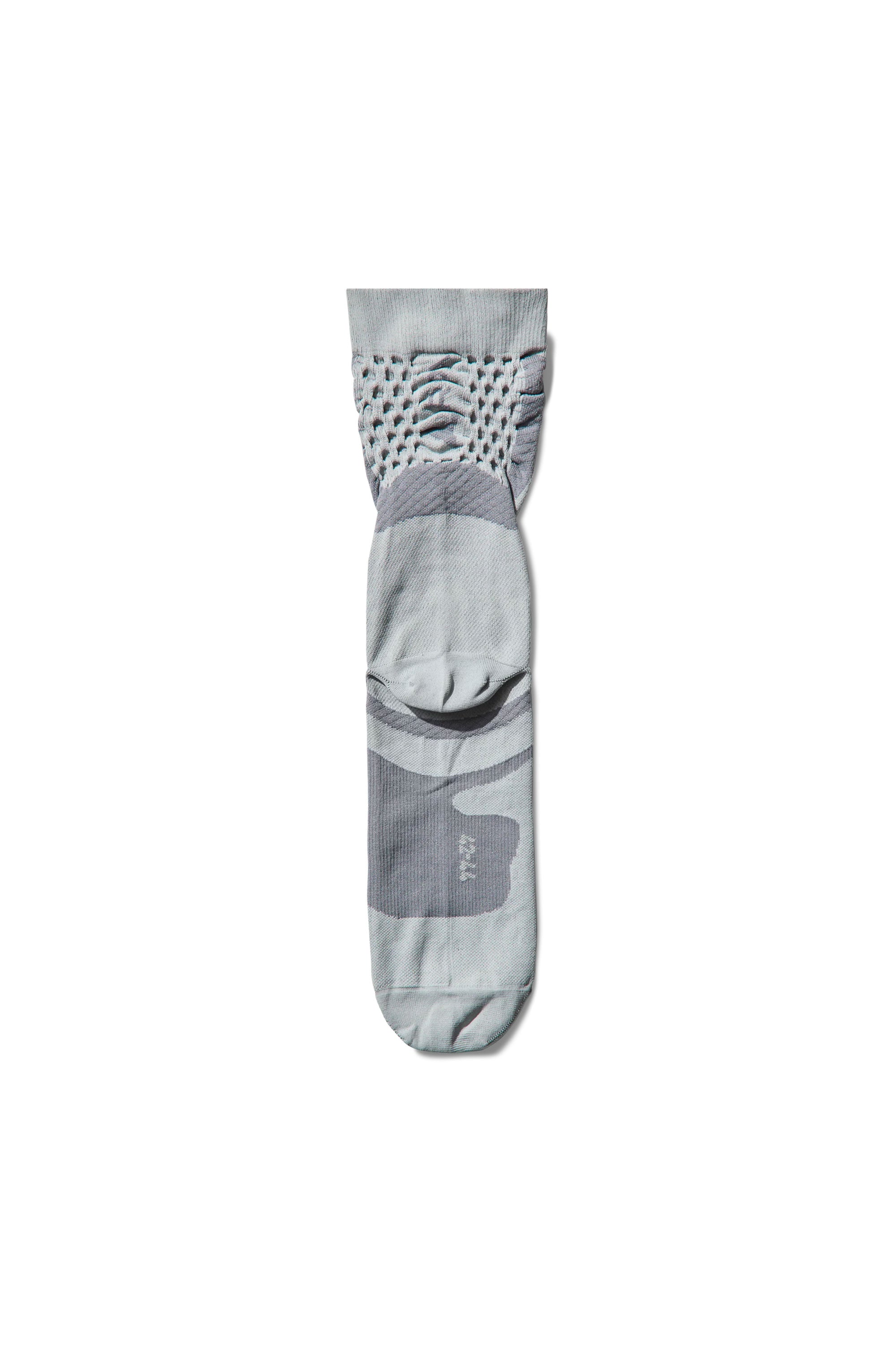 The SS26 Bones Logo Q-Skin® Technical Crew Socks Light Grey available online with global shipping, and in PAM Stores Melbourne and Sydney.