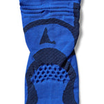 The SS26 Bones Logo Q-Skin® Technical Crew Socks Blue available online with global shipping, and in PAM Stores Melbourne and Sydney.