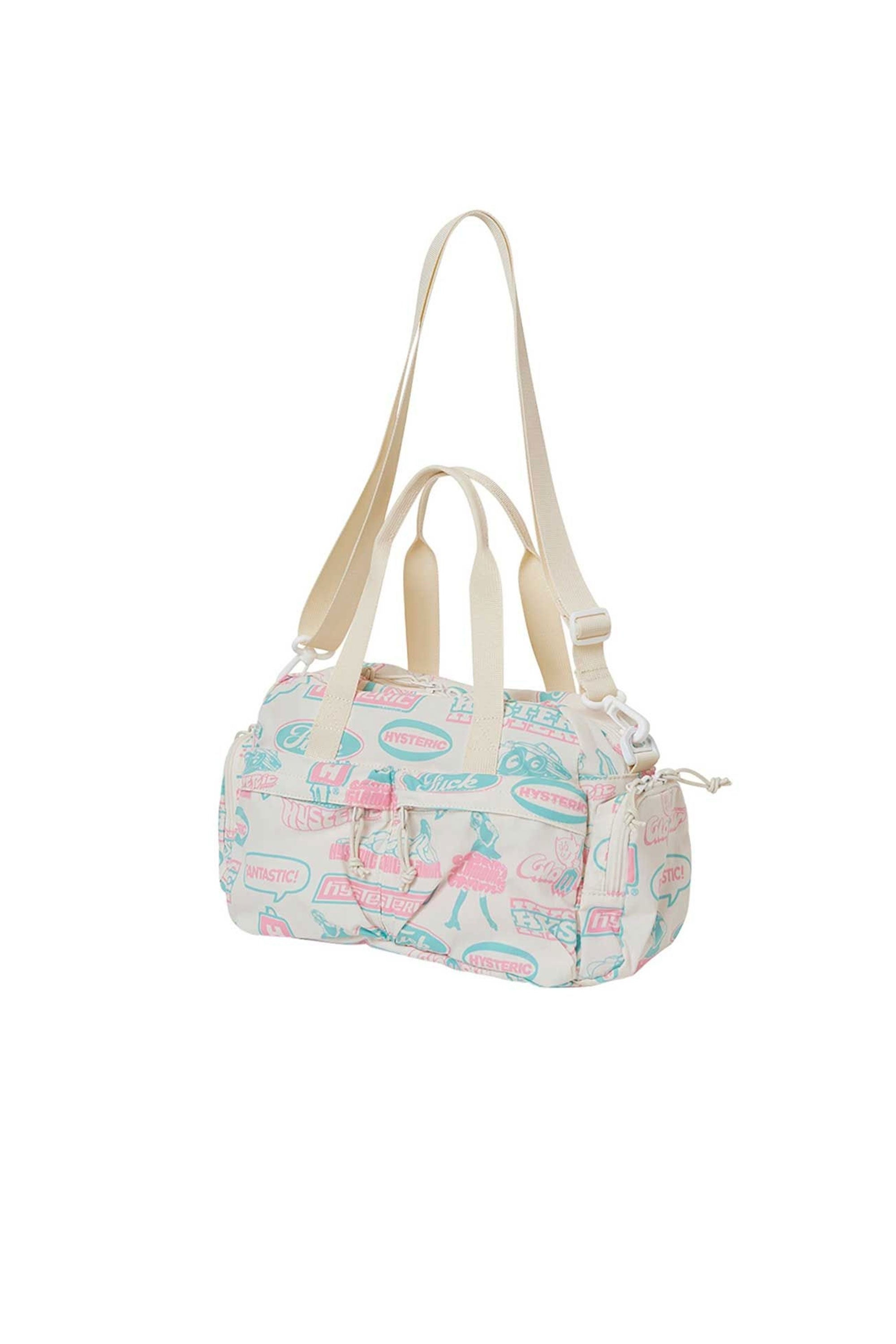 The STEPHAN PATTERN BOSTON BAG available online with global shipping, and in PAM Stores Melbourne and Sydney.
