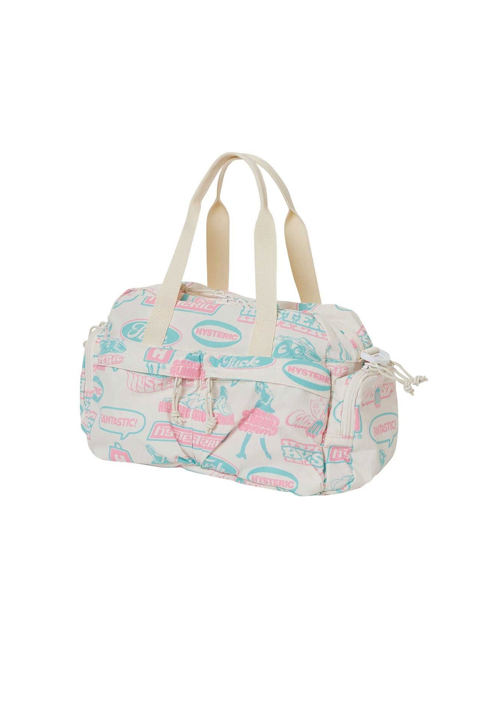 The STEPHAN PATTERN BOSTON BAG available online with global shipping, and in PAM Stores Melbourne and Sydney.
