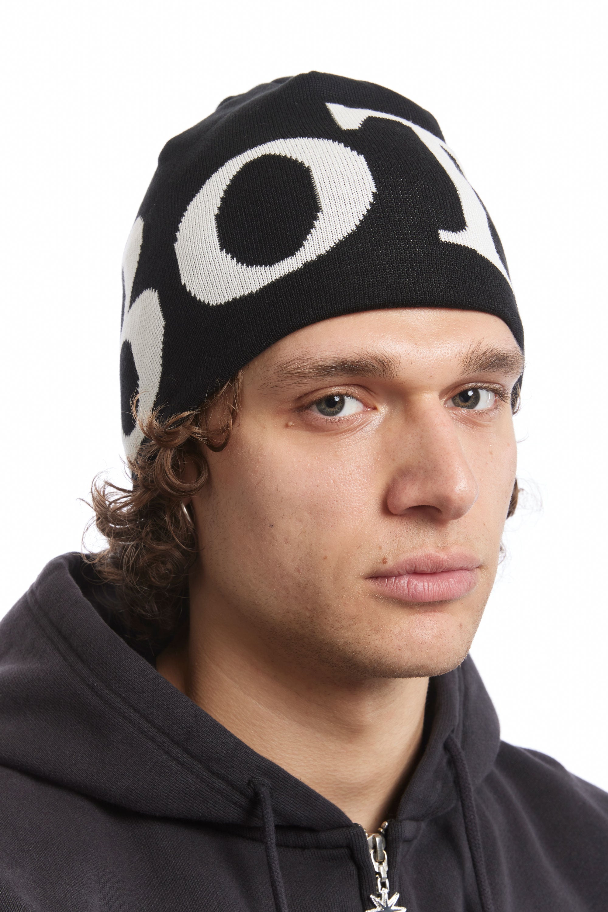 The OG Logo Skull Cap Beanie Black available online with global shipping, and in PAM Stores Melbourne and Sydney.