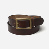 The SS26 NH LEATHER BELT BROWN available online with global shipping, and in PAM Stores Melbourne and Sydney.