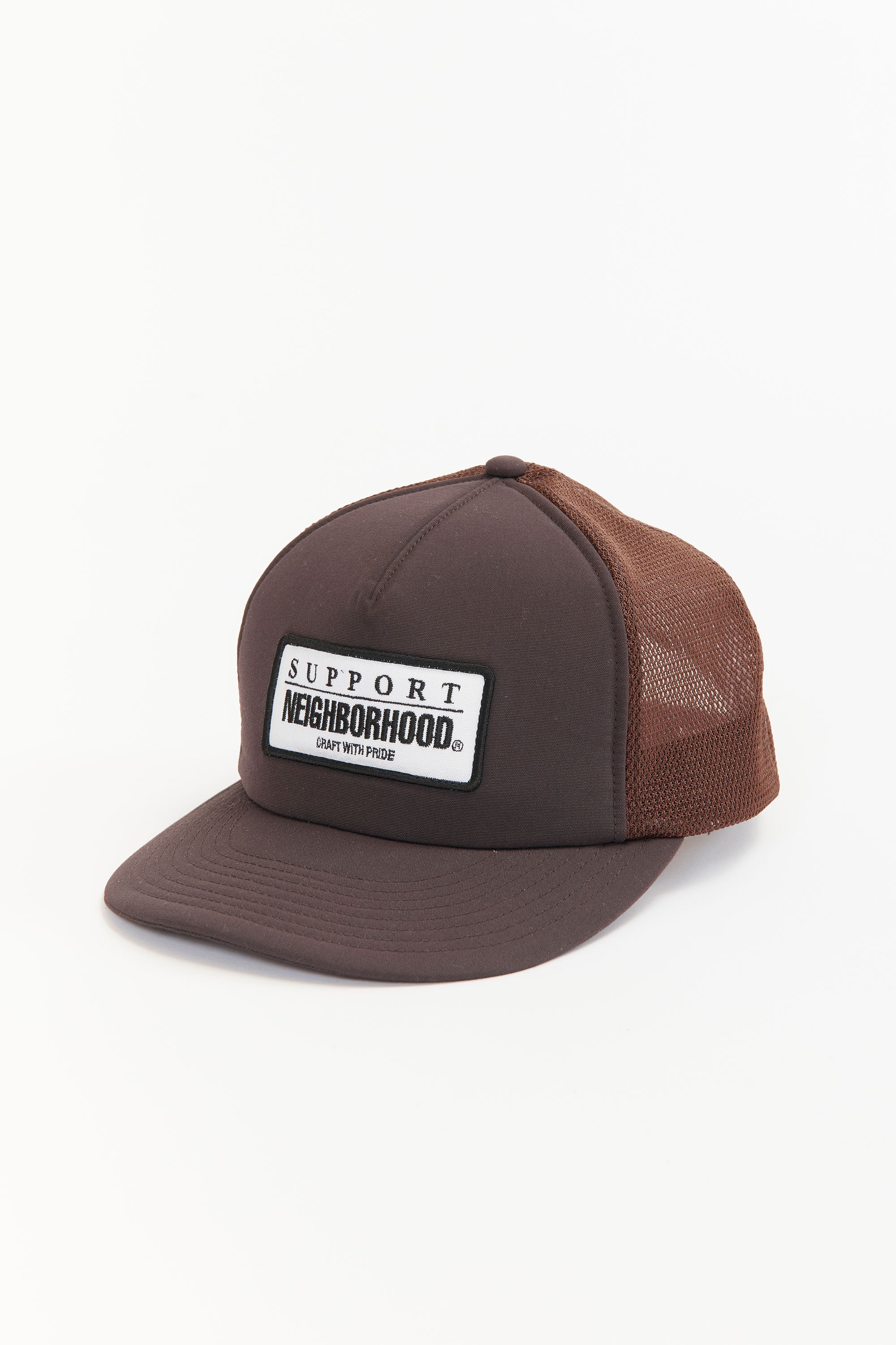 MESH CAP 1 BROWN