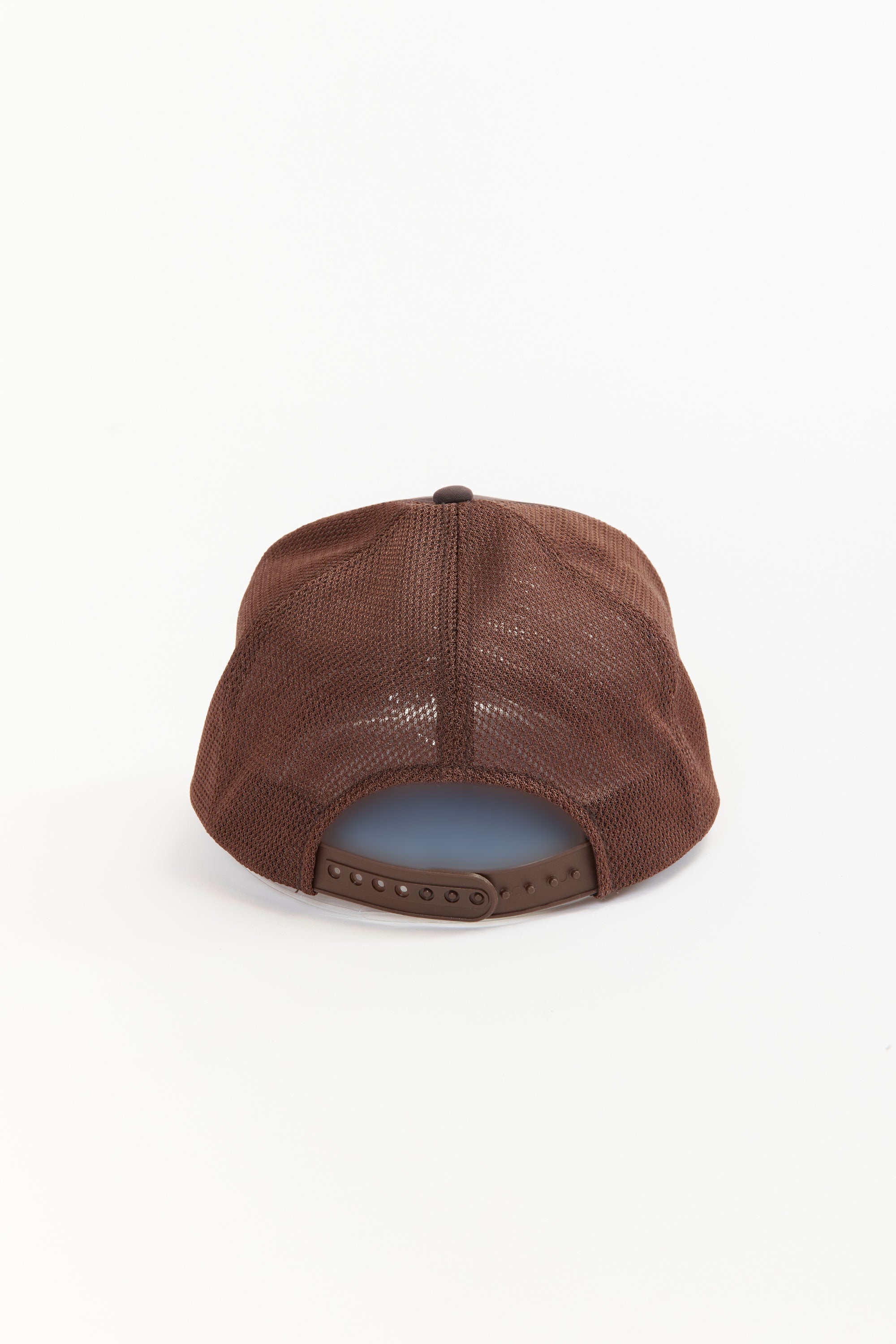 The MESH CAP 1 BROWN available online with global shipping, and in PAM Stores Melbourne and Sydney.