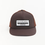 The MESH CAP 1 BROWN available online with global shipping, and in PAM Stores Melbourne and Sydney.