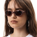 The ABICIS WORMHOLES SUNGLASSES GADUS BROWN available online with global shipping, and in PAM Stores Melbourne and Sydney.