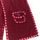 The PG1 SCARF BURGUNDY available online with global shipping, and in PAM Stores Melbourne and Sydney.