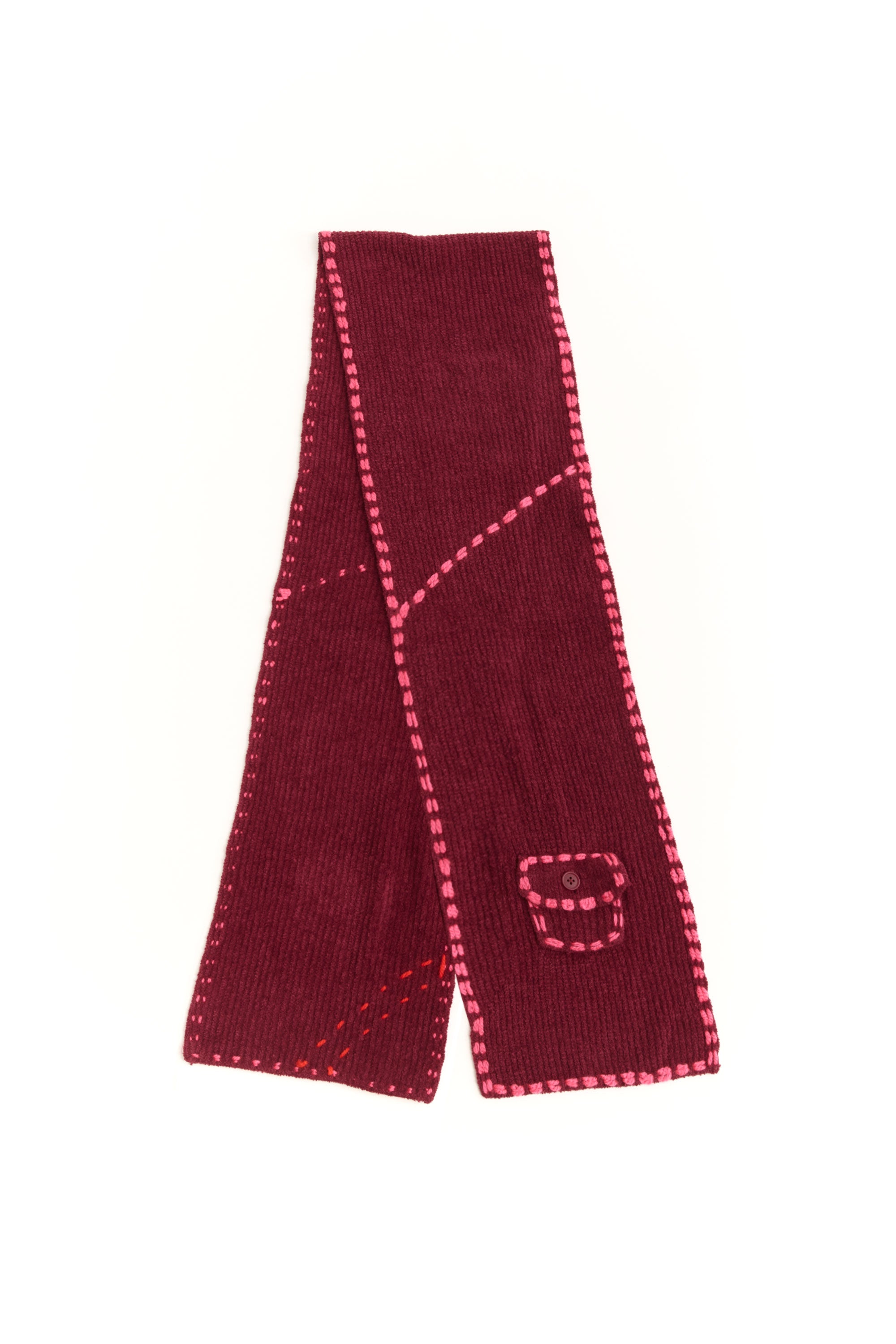 The PG1 SCARF BURGUNDY available online with global shipping, and in PAM Stores Melbourne and Sydney.