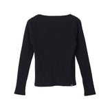 BUTTERFLY GIRL Crop T-Shirt Black