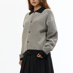 The MULTI KNIT SHIRT JACKET BLACK X WHITE available online with global shipping, and in PAM Stores Melbourne and Sydney.