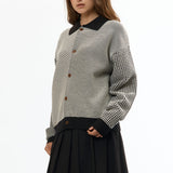 The MULTI KNIT SHIRT JACKET BLACK X WHITE available online with global shipping, and in PAM Stores Melbourne and Sydney.