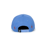 The B Logo Sparkle Structured 5-Panel Cap Cobalt available online with global shipping, and in PAM Stores Melbourne and Sydney.