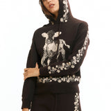 The Baby Calf Knit Pullover Hoodie available online with global shipping, and in PAM Stores Melbourne and Sydney.