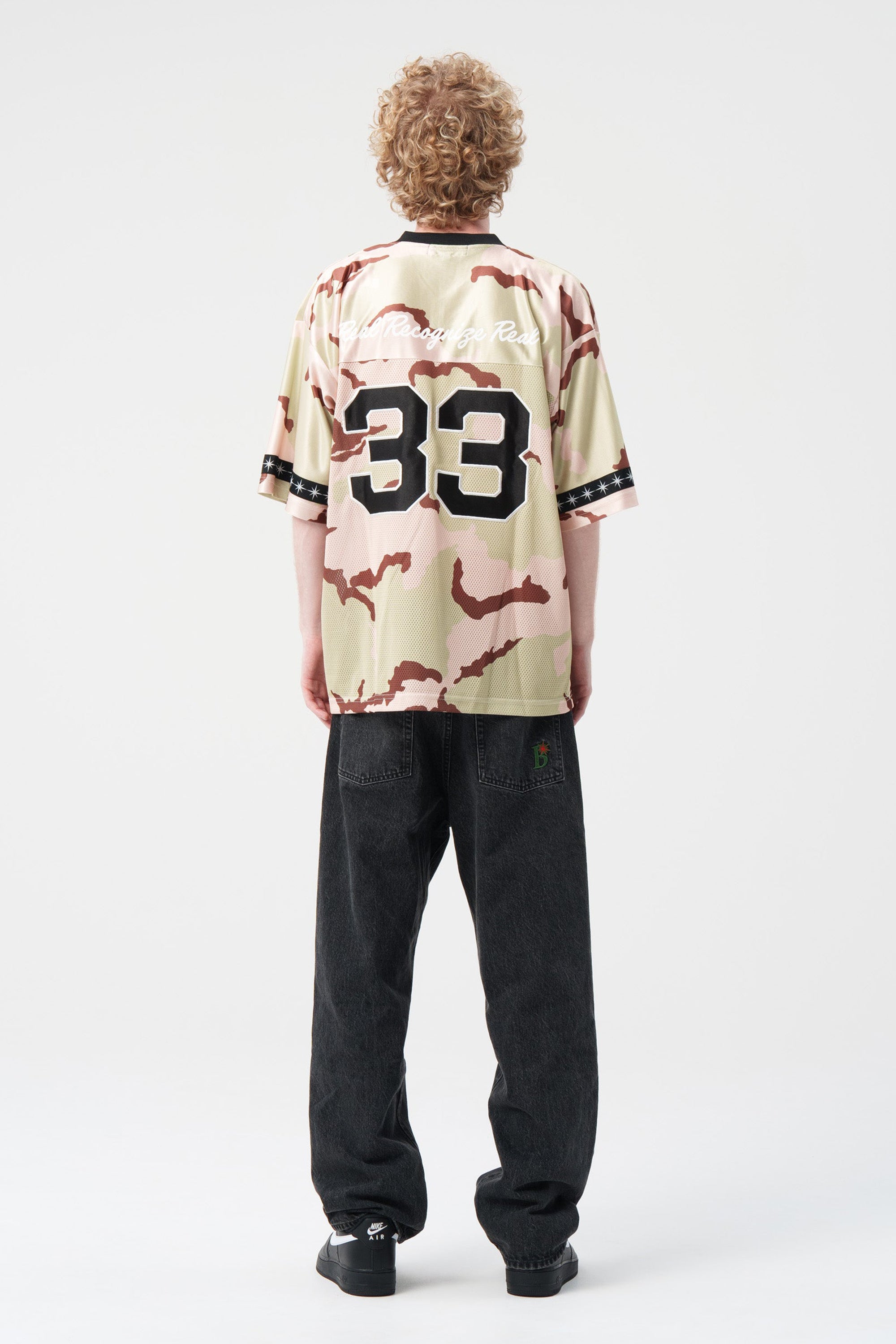 The 3R Football Jersey Camo available online with global shipping, and in PAM Stores Melbourne and Sydney.