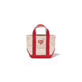 The CANVAS TOTE SMALL WHITE available online with global shipping, and in PAM Stores Melbourne and Sydney.