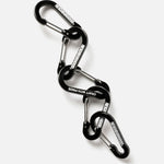 The ALUMINIUM CARABINER (SET OF 5) BLACK available online with global shipping, and in PAM Stores Melbourne and Sydney.