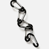 The ALUMINIUM CARABINER (SET OF 5) BLACK available online with global shipping, and in PAM Stores Melbourne and Sydney.