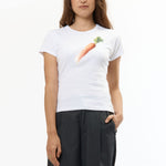 The CARROT PATCH BB TEE available online with global shipping, and in PAM Stores Melbourne and Sydney.