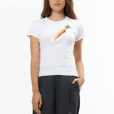 The CARROT PATCH BB TEE available online with global shipping, and in PAM Stores Melbourne and Sydney.