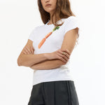 The CARROT PATCH BB TEE available online with global shipping, and in PAM Stores Melbourne and Sydney.