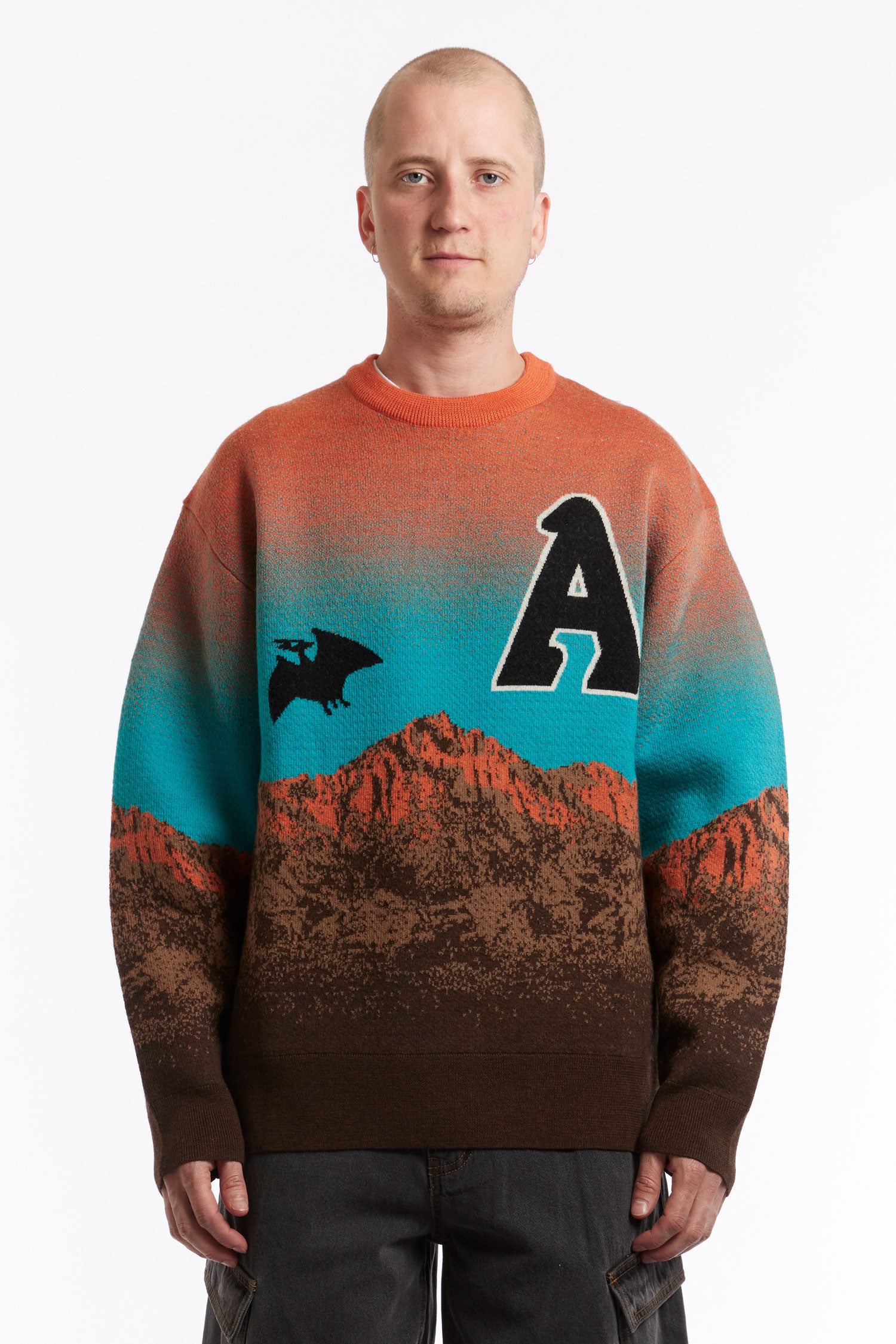 The ARIES - CAVE-THEY VERDANT JUMPER  available online with global shipping, and in PAM Stores Melbourne and Sydney.