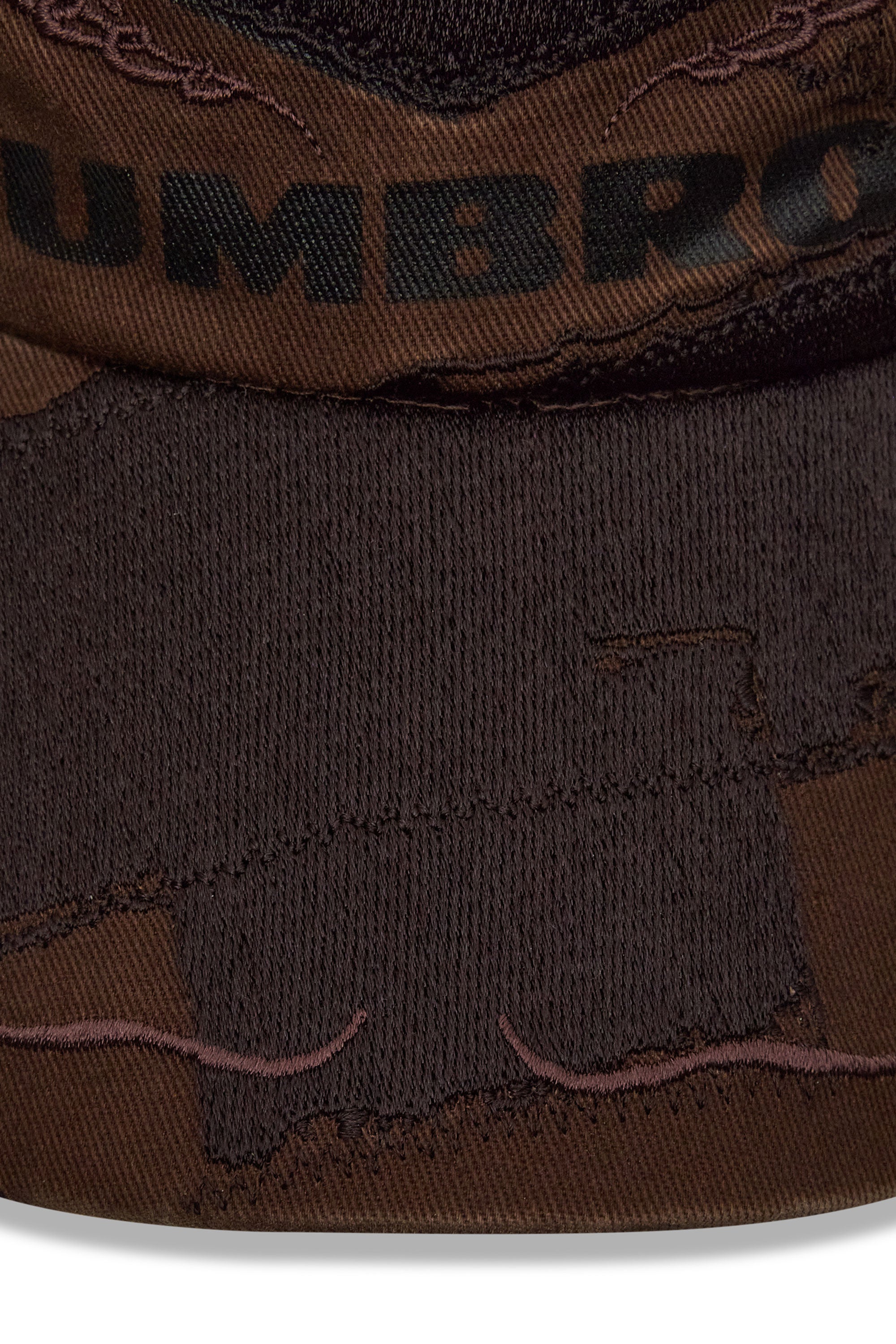 The CENSORED CAP BROWN OLIVE available online with global shipping, and in PAM Stores Melbourne and Sydney.