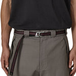 The CENTIPEDE Belt Black Grey available online with global shipping, and in PAM Stores Melbourne and Sydney.