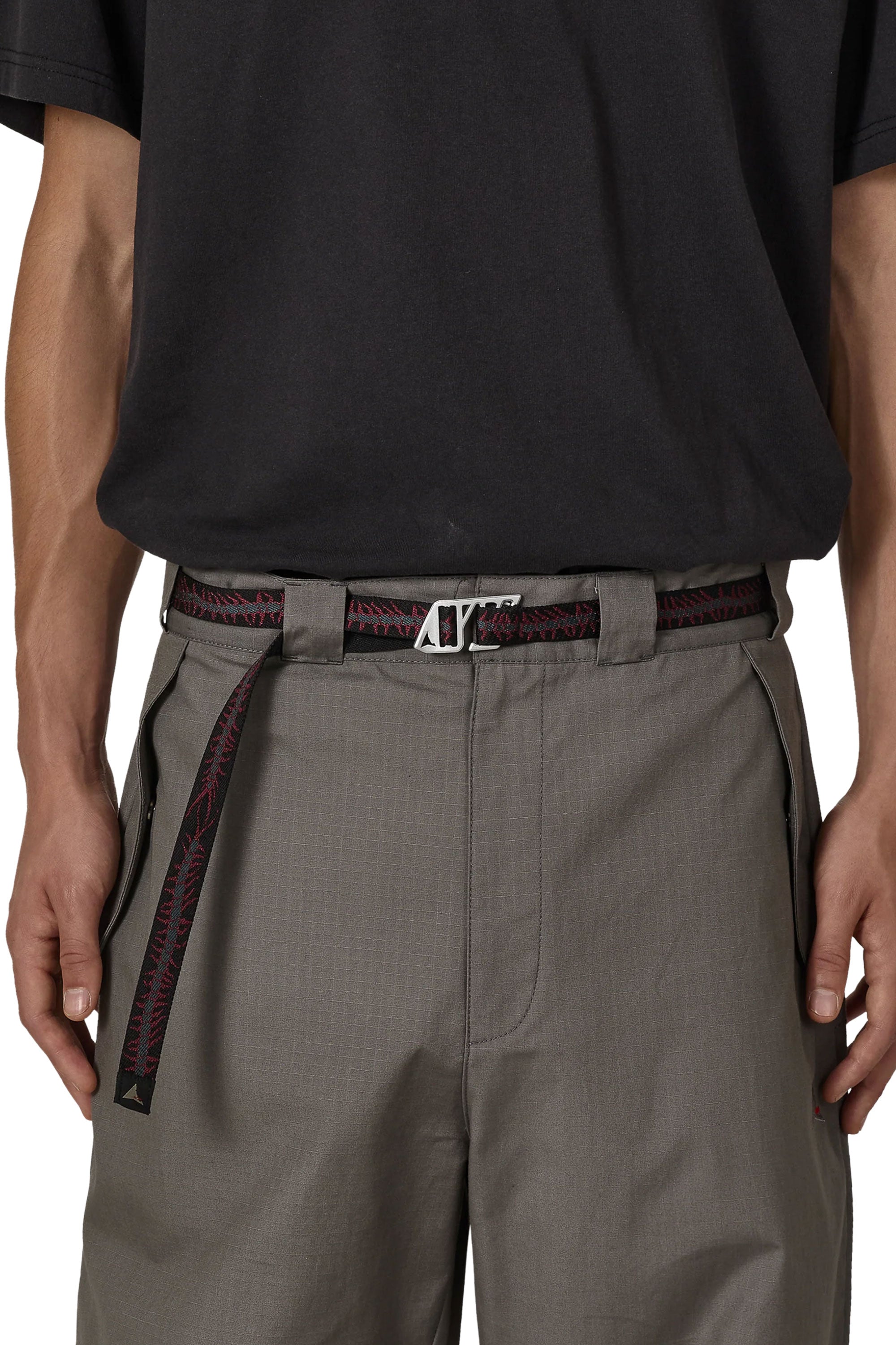 The CENTIPEDE Belt Black Grey available online with global shipping, and in PAM Stores Melbourne and Sydney.