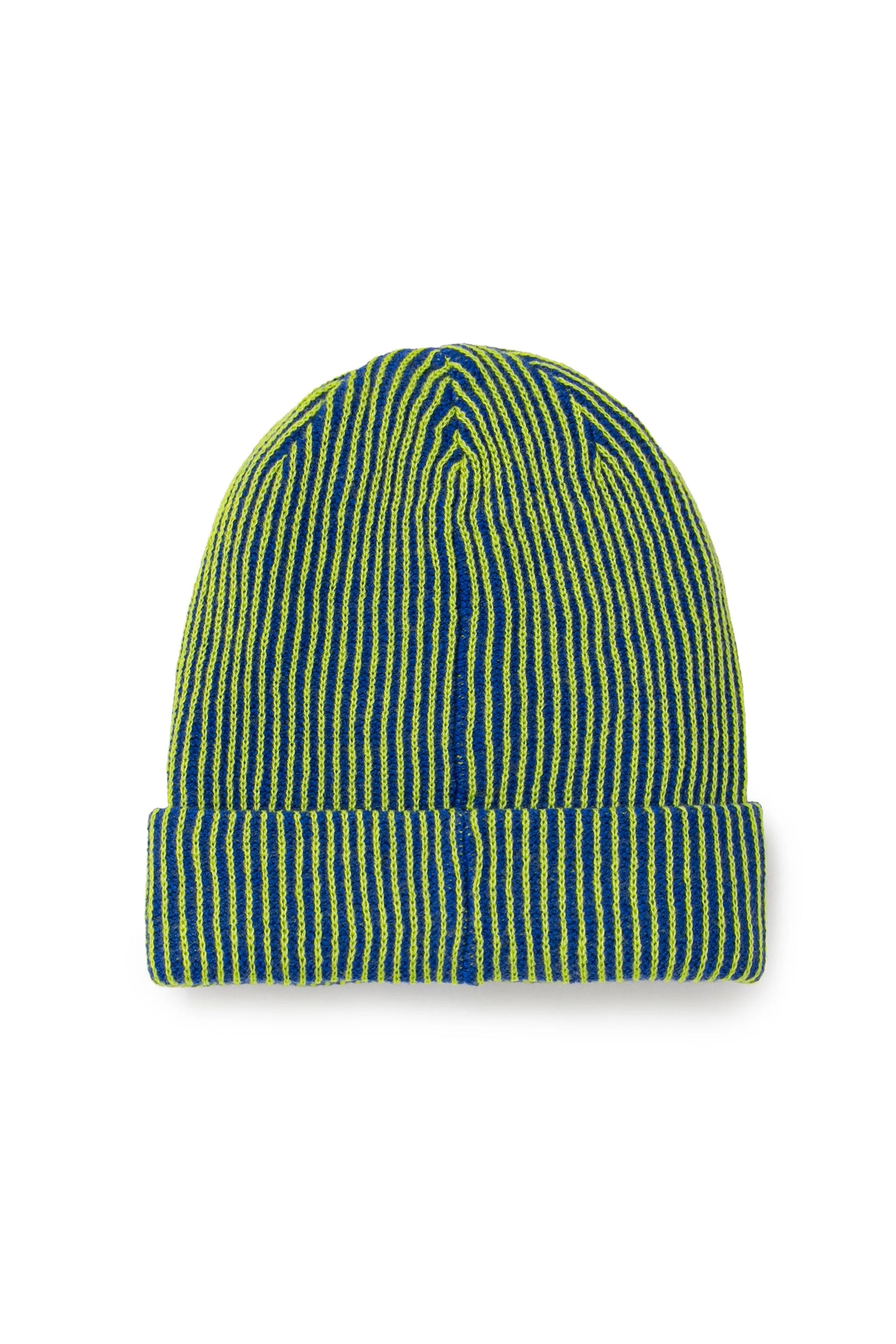 The Chain Stitch Beanie Blue available online with global shipping, and in PAM Stores Melbourne and Sydney.